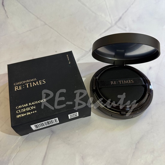 CHEONBIMIL RE:TIMES Caviar Radiance Cushion 魚子奢華柔亮氣墊粉餅