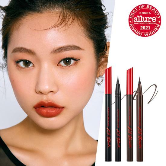 CLIO Superproof Brush Liner 魅黑高效防水眼線液筆 - Kill Black