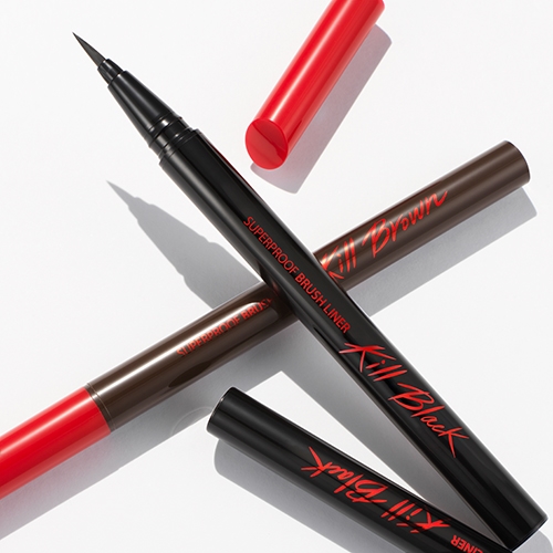 CLIO Superproof Brush Liner 魅黑高效防水眼線液筆 - Kill Brown