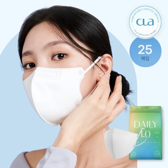 CLA Daily KF94 Mask Large 韓國2D KF94成人口罩 (1包25個 x2包/共50個)