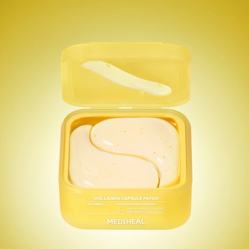 MEDIHEAL Collagen Capsule Patch Vitamin C 維他命膠原蛋白水凝眼膜