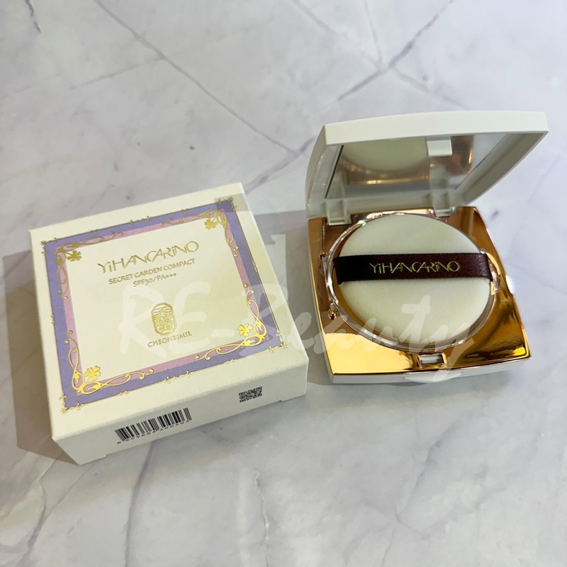 CHEONBIMIL YihanCarino Secret Garden Compact 絲柔蜜粉餅