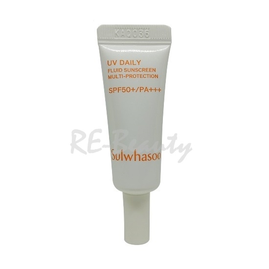 Sulwhasoo 雪花秀 UV Daily Fluid Sunscreen 煥白防水防曬乳霜 3ml/旅行裝