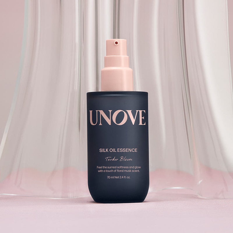 Unove Silk Oil Essence Double Set 高養蛋白絲滑精華護髮油 - Tender Bloom